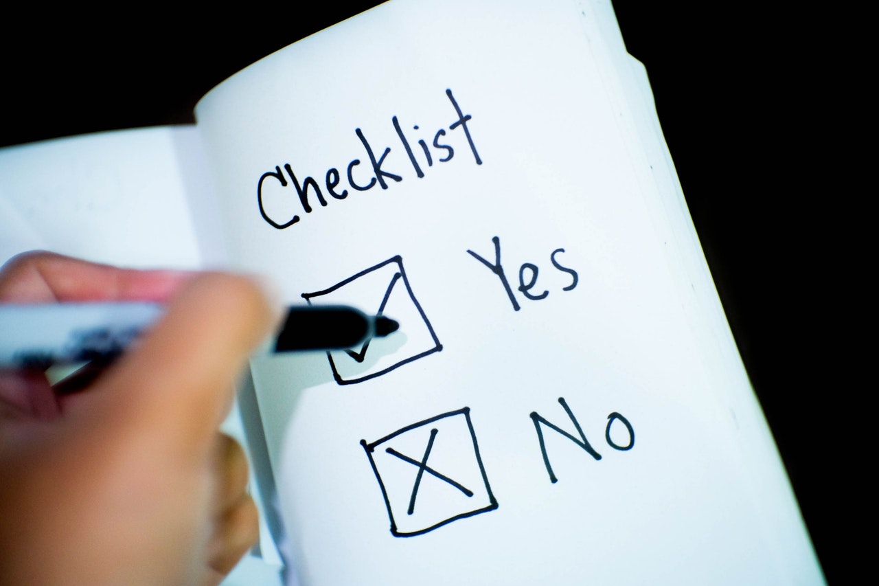 A Suggested Investment Checklist